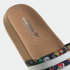 Women's Adidas Originals Rich Mnisi Adilette Slides MULTI COLOR -women‘s Sales Store Women sadidasOriginalsRichMnisiAdiletteSlidesGW0564 9