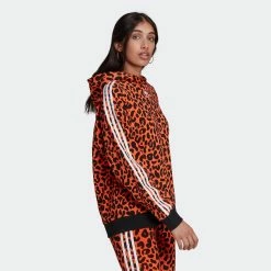 Women's Adidas Originals Rich Mnisi Hoodie ORANGE 13 Women's Adidas Originals Rich Mnisi Hoodie ORANGE -women‘s Sales Store Women sadidasOriginalsRichMnisiHoodieHC4476 6