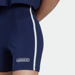 Women's Adidas Originals Short Leggings Night Sky BLUE -women‘s Sales Store Women sadidasOriginalsShortLeggingsNightSkyHL6562 6