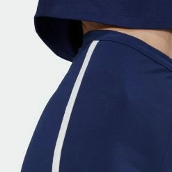 Women's Adidas Originals Short Leggings Night Sky BLUE -women‘s Sales Store Women sadidasOriginalsShortLeggingsNightSkyHL6562 7