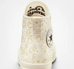 Women's Converse Chuck 70 Golden Elements Shoes GOLD 13 Women's Converse Chuck 70 Golden Elements Shoes GOLD -women‘s Sales Store converseChuck70GoldenElements a02207c 6